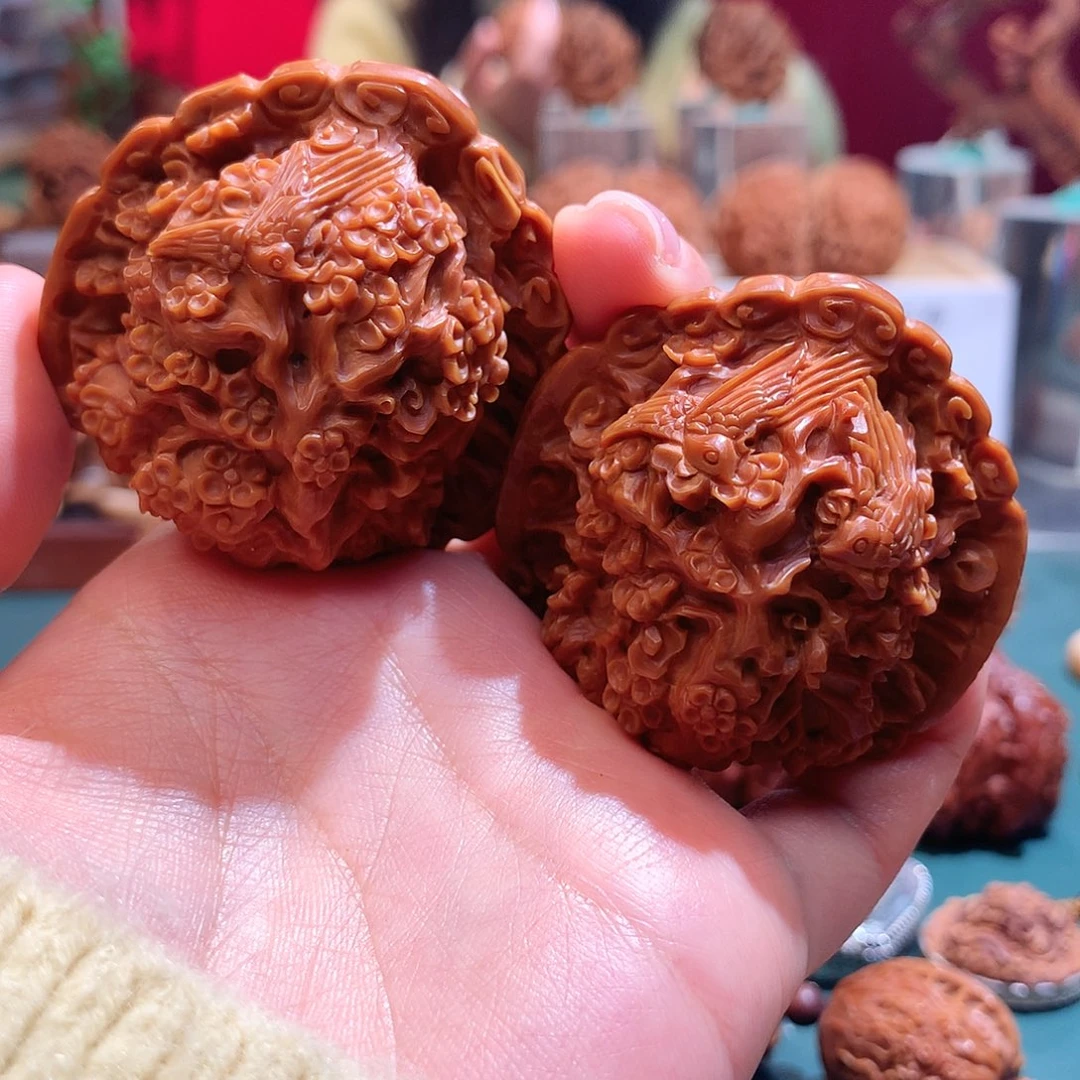 文玩核桃把件————————