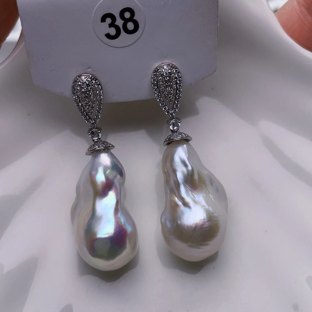 淡水珍珠耳饰未镶嵌田****