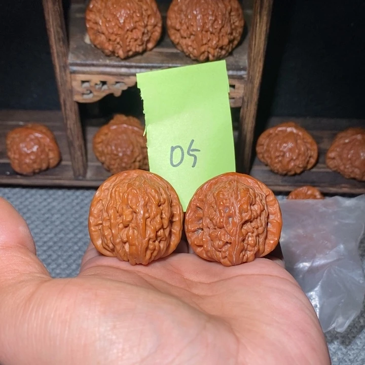 桃核把件39尺四座楼