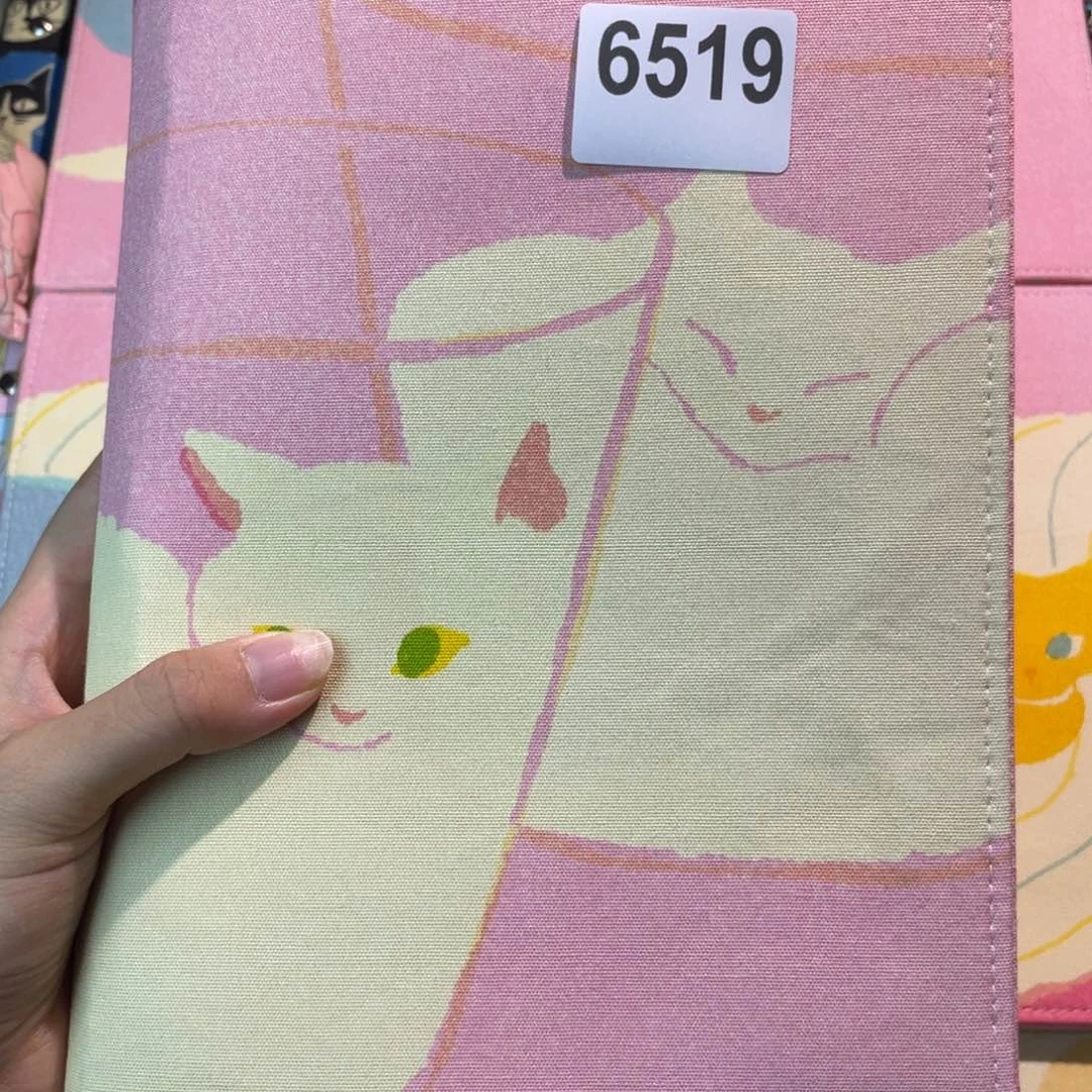 三***目织绣A5 活页不加纸6519