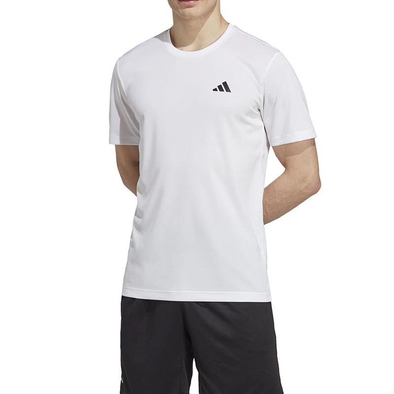 adidas/阿迪达斯男子运动速干网球运动短袖舒适透气圆领T恤HR8728