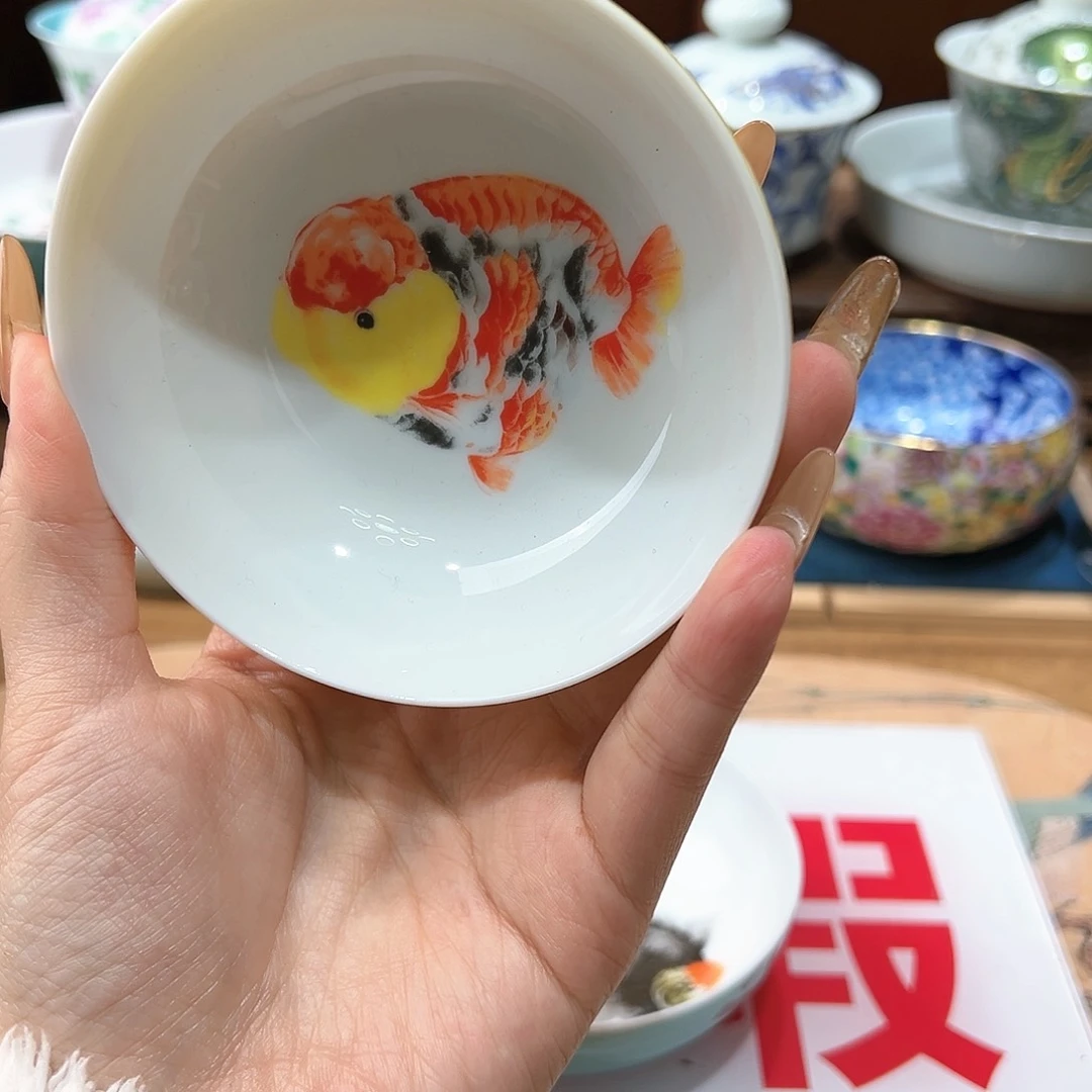 微瑕微瑕景德镇陶瓷黄