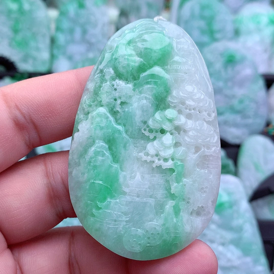 翡翠吊坠(不含链)未镶嵌