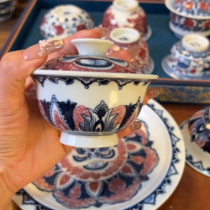 瓷片景德镇陶瓷手工手绘