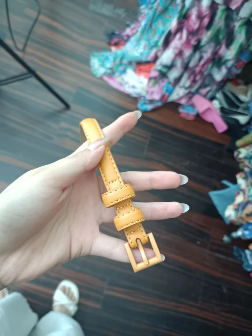 HZHJ设计师款 腰带橘色 018