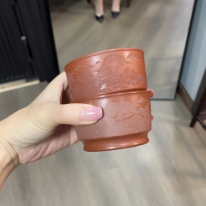 茶壶紫砂全手工打造