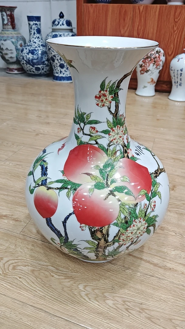 景德镇陶瓷青花赏瓶花瓶