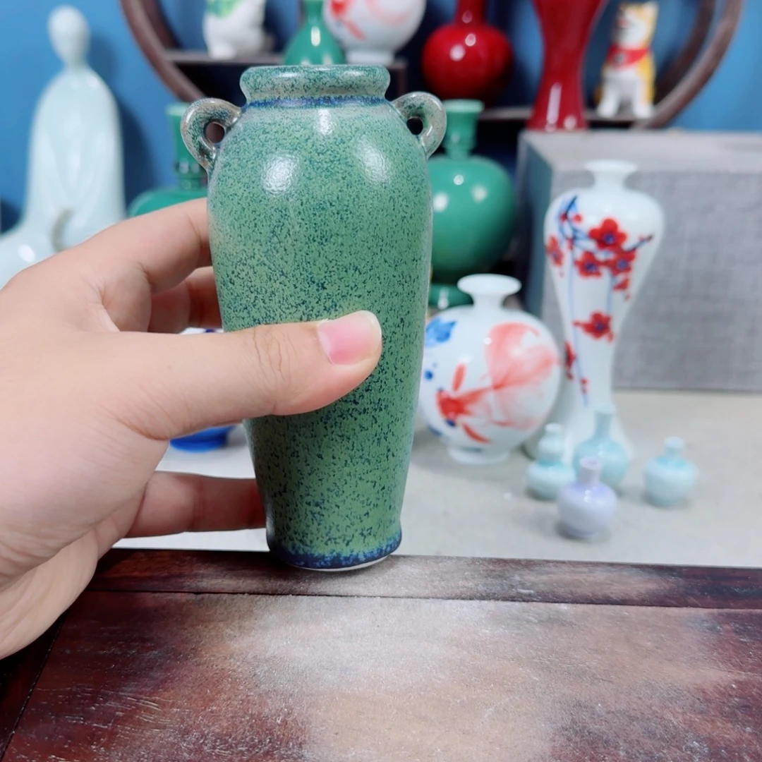 陶瓷手工小花器摆件
