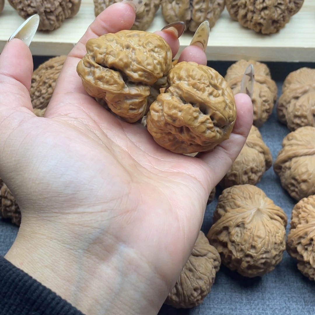 5***0文玩核桃把件蛤蟆42