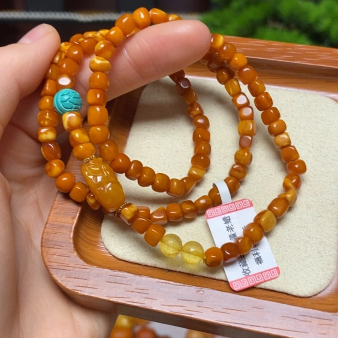 【闪购商品】手链蜜蜡未镶嵌手串