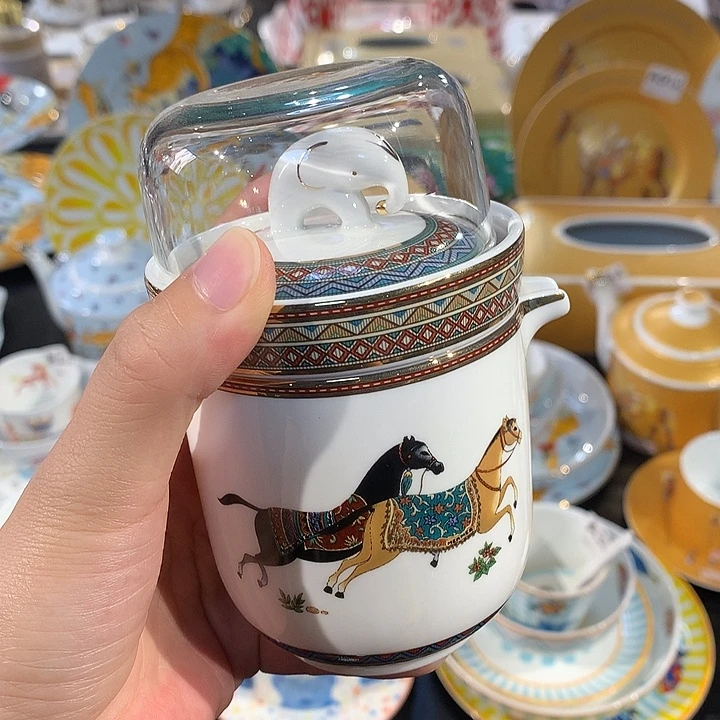 瓷片旅行茶具旅行茶具