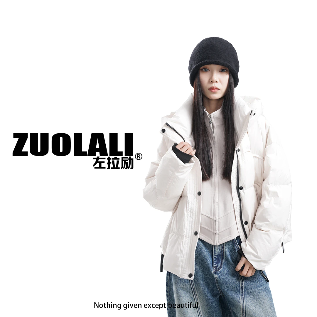 【元旦大促】‘大火炉’潮牌版型层次感设计-加厚连帽羽绒服