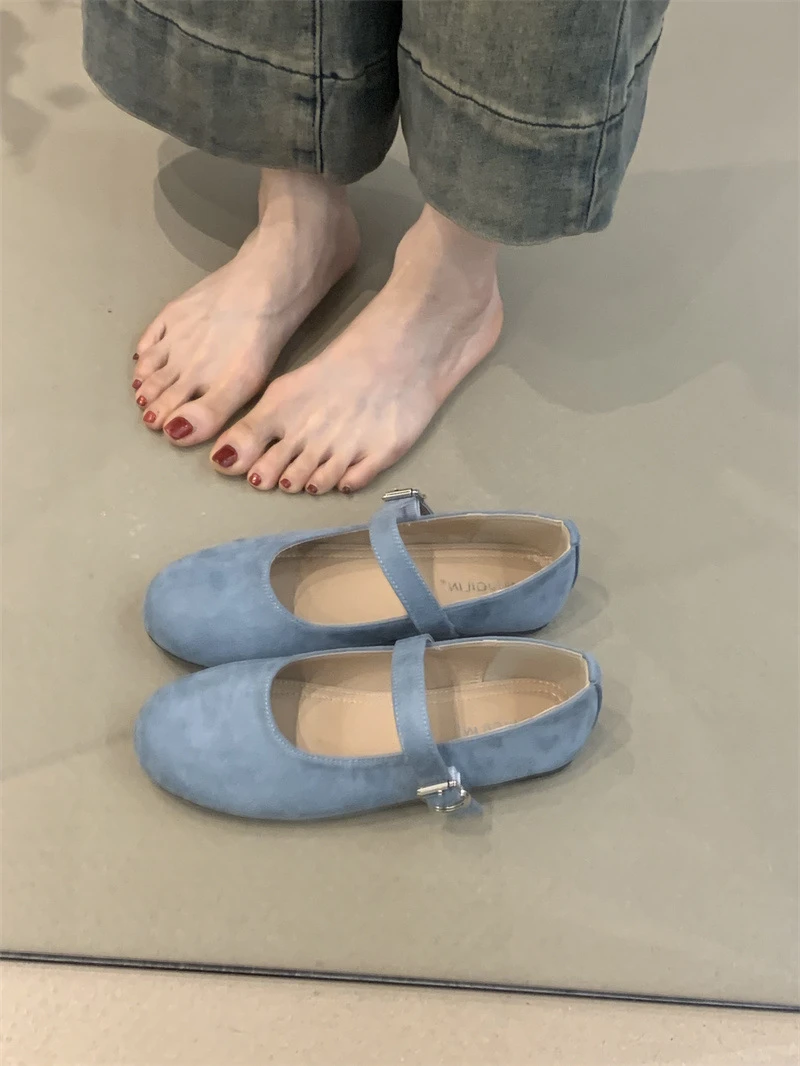 加莉精选【时尚小妞】系带时髦单鞋软底复古玛丽珍粗跟高跟方头浅口