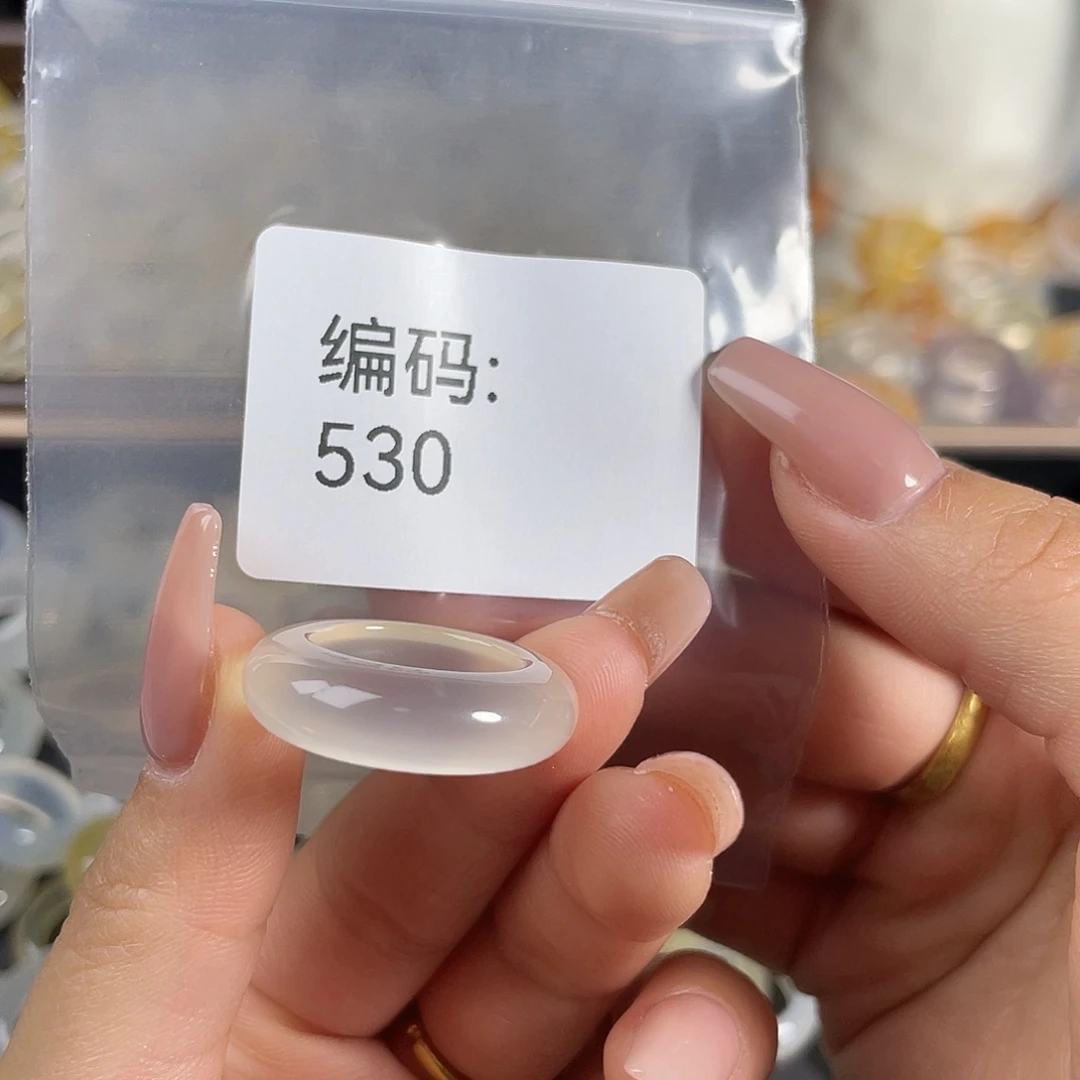 玛瑙/玉髓未镶嵌戒指530港12