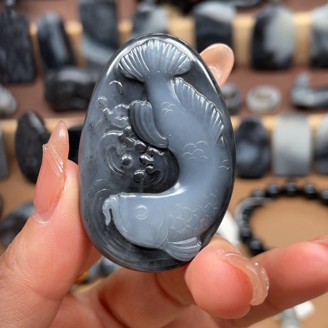 和田玉挂件未镶嵌