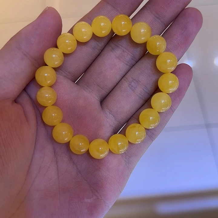 手链琥珀未镶嵌蜜蜡