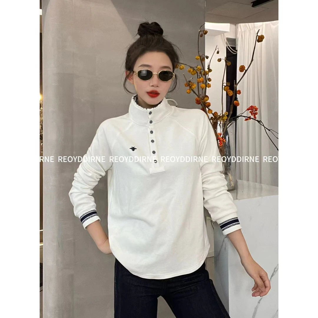 兔兔TUTU-【Reoyddirne】25早春设计师新款气质长袖卫衣118385