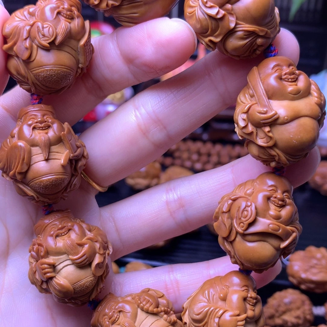 橄榄核手串/手链财迷25尺寸