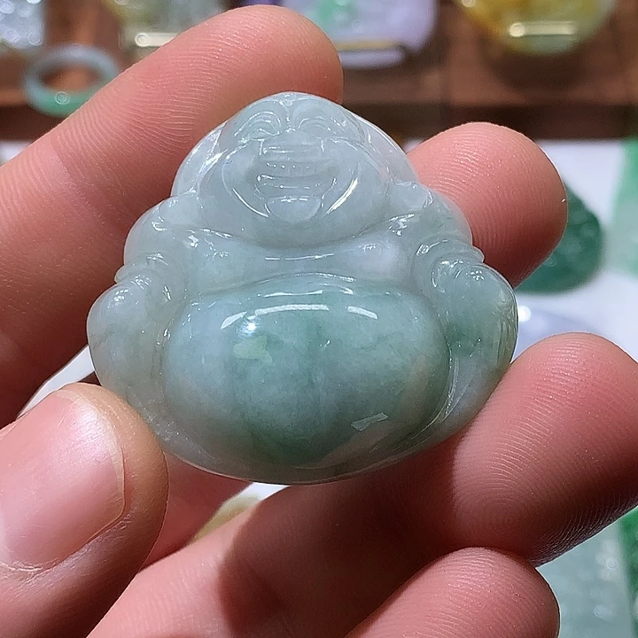 翡翠颈饰未镶嵌挂件