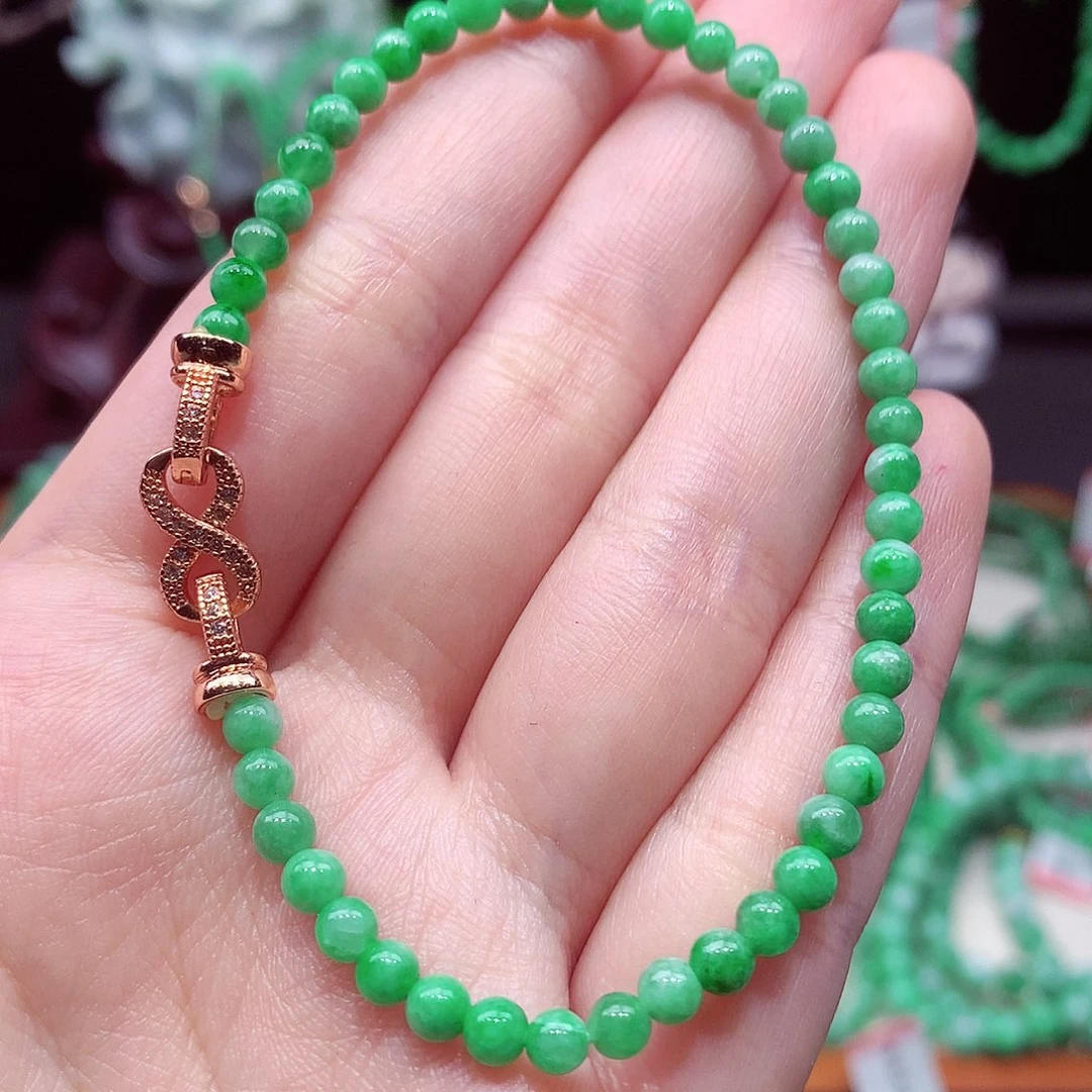 翡翠未镶嵌手链翡翠