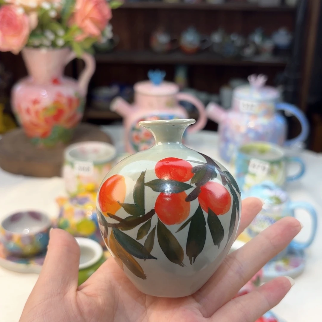 景德镇手绘高温釉下彩陶瓷茶具