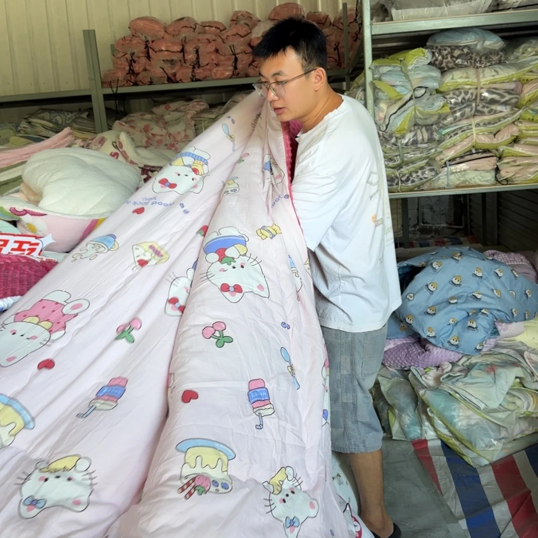 棉花一米五豆豆被