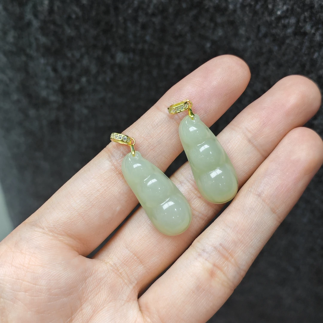 【小北好物】S925银和田玉吊坠-17QH16X552【多样性发一件】