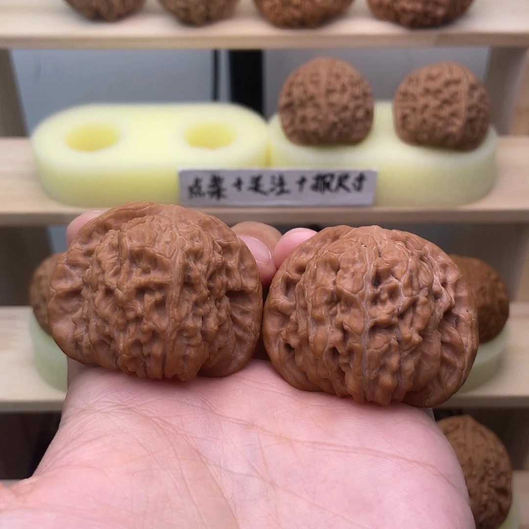 文玩核桃吊坠祝**乐47四座楼全品