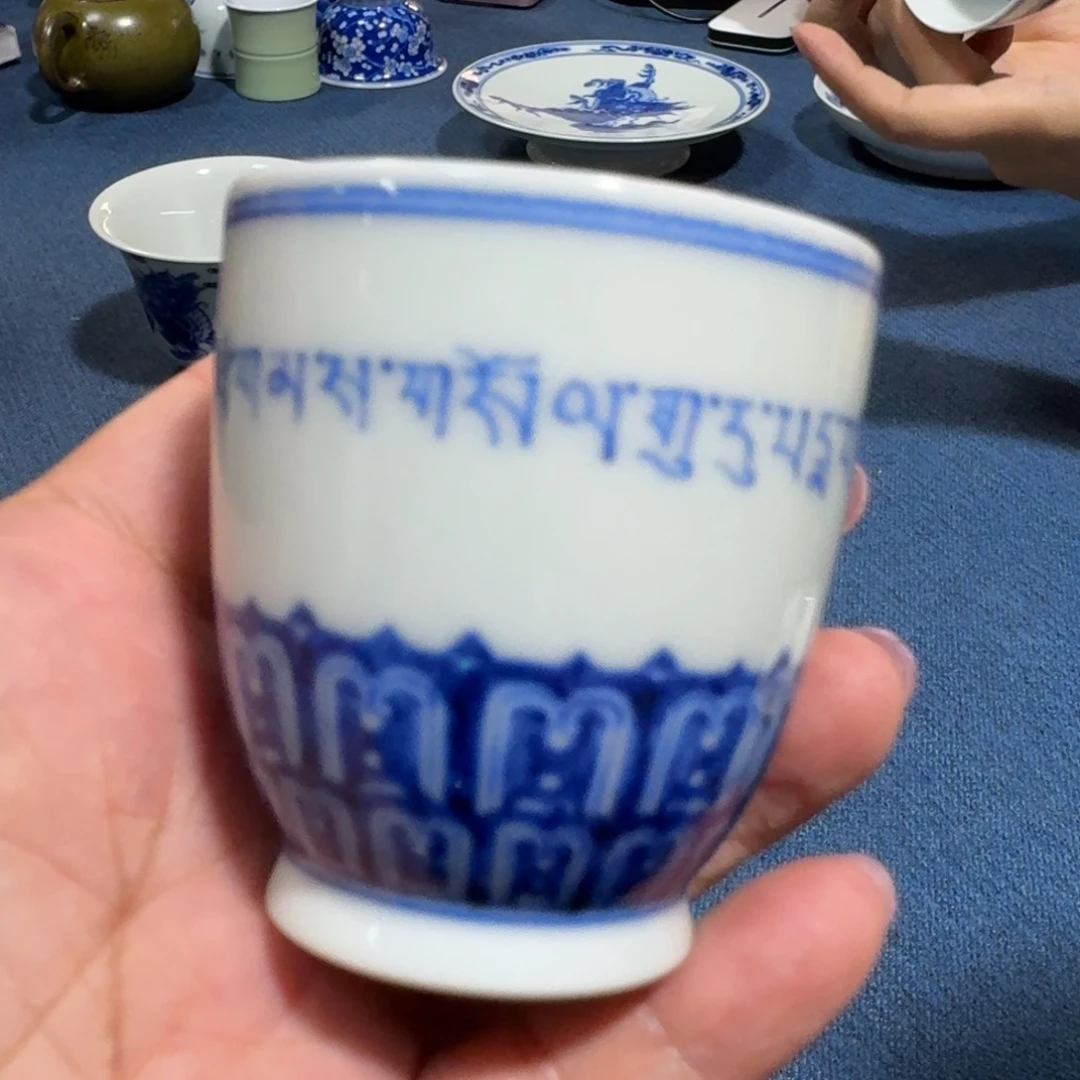 景德镇陶瓷柴窑单杯