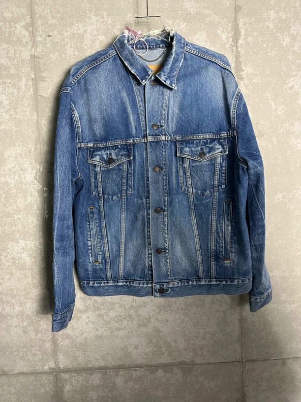 未使用 Balenciaga/巴黎世家 36*1/巴黎世家背后字母牛仔/07879