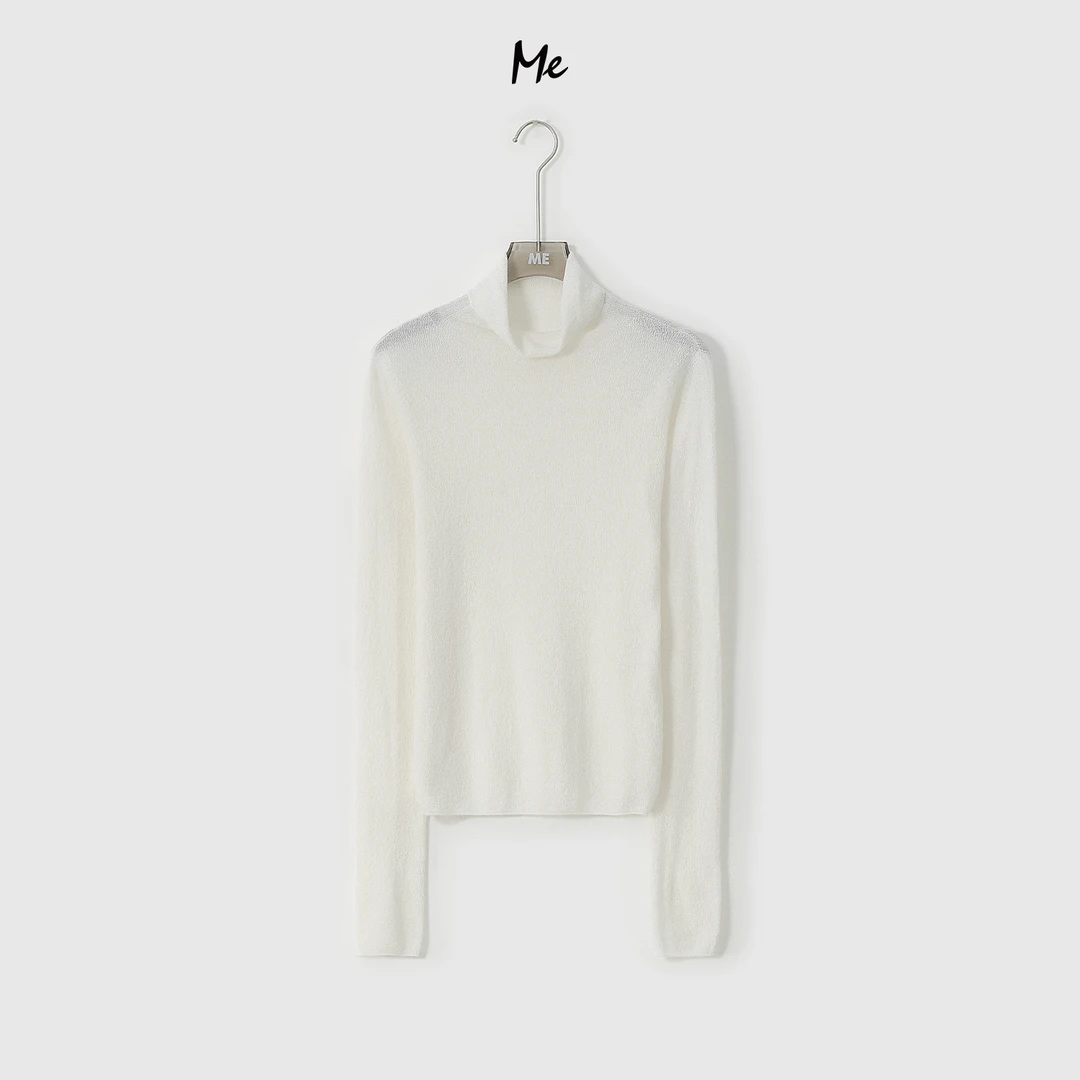 ME【雪松修容衫】日本进口三醋酸极简修身显瘦百搭时尚毛衣MESA2932