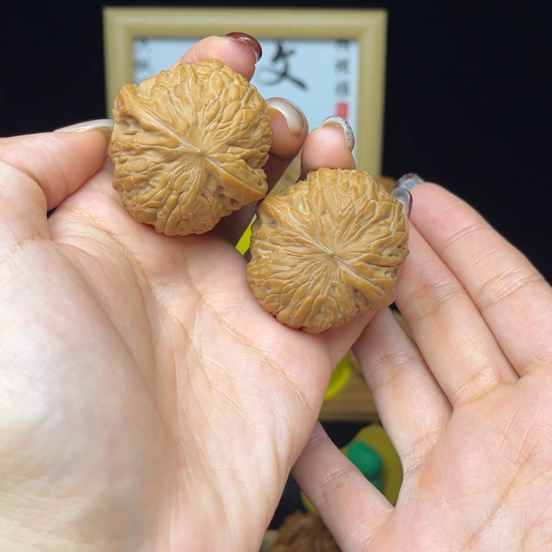 吊坠文玩核桃铁锤40➕全白茬