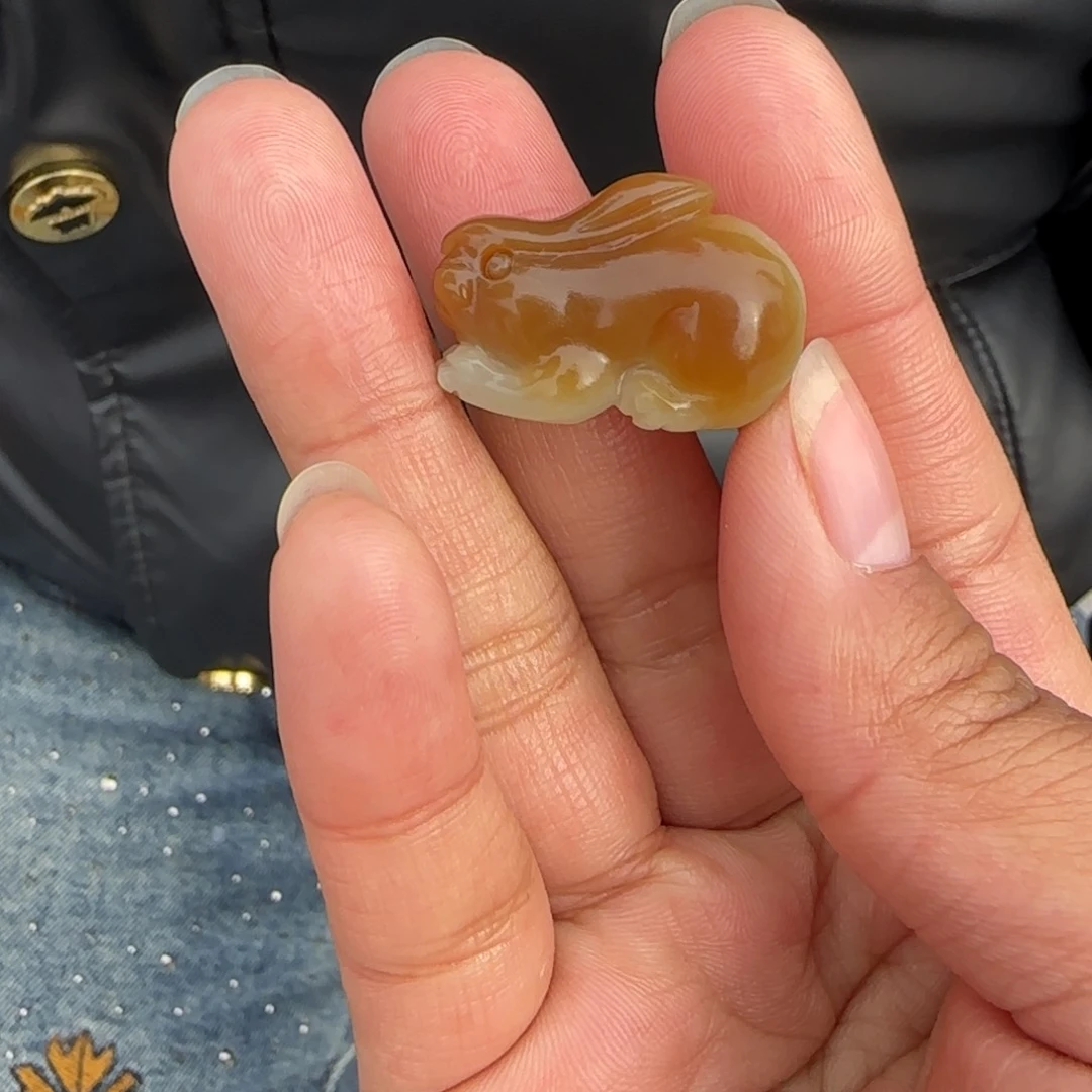 和田玉颈饰未镶嵌用****8