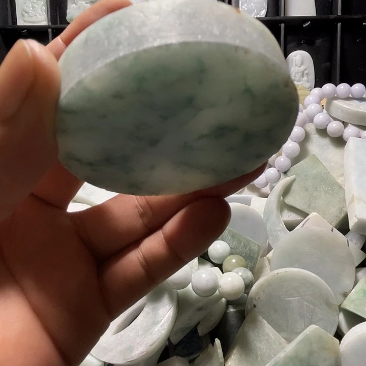 翡翠未镶嵌吊坠(不含链)翡翠手镯心