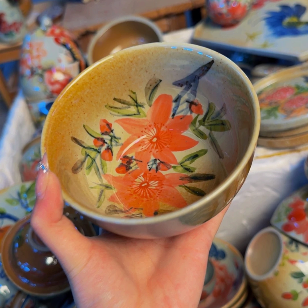 瓷片景德镇陶瓷手工手绘