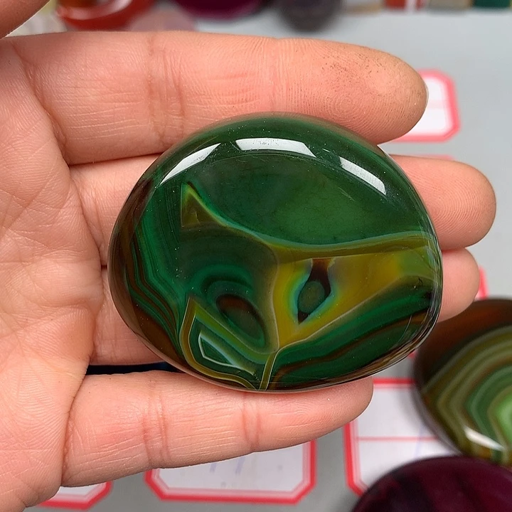 清***清玛瑙/玉髓未镶嵌颈饰