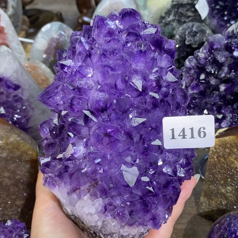 【闪购商品】未镶嵌大型摆件（非配饰）紫晶