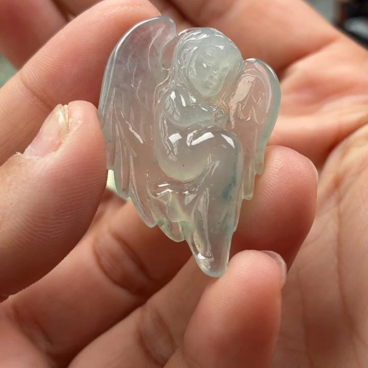 翡翠未镶嵌颈饰天然翡翠a货