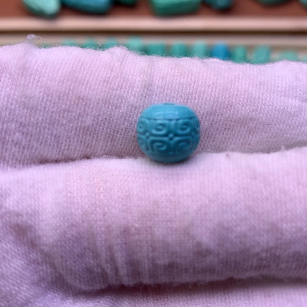 原生态散珠配珠回纹珠卡9