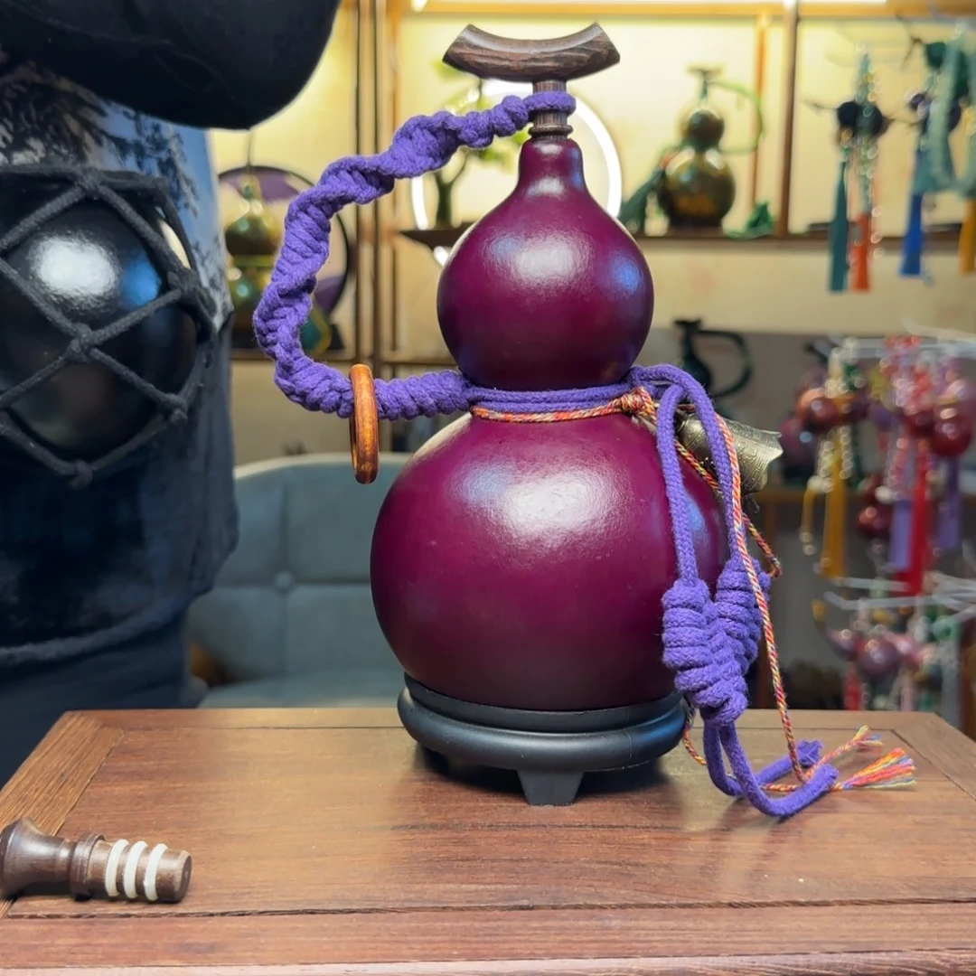 8 传统大漆酒葫芦直播间一物一拍