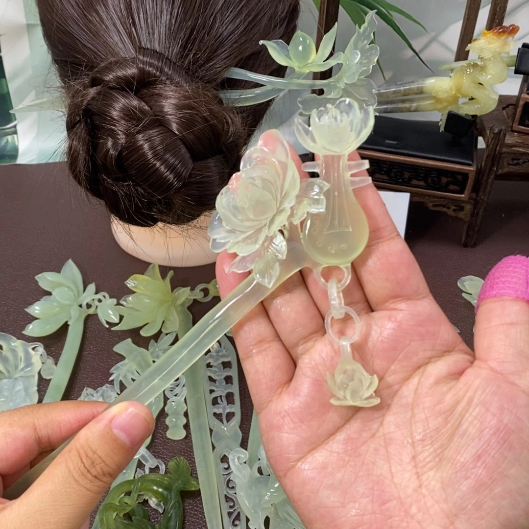 蛇纹石玉未镶嵌吊坠(不含链)❄️****