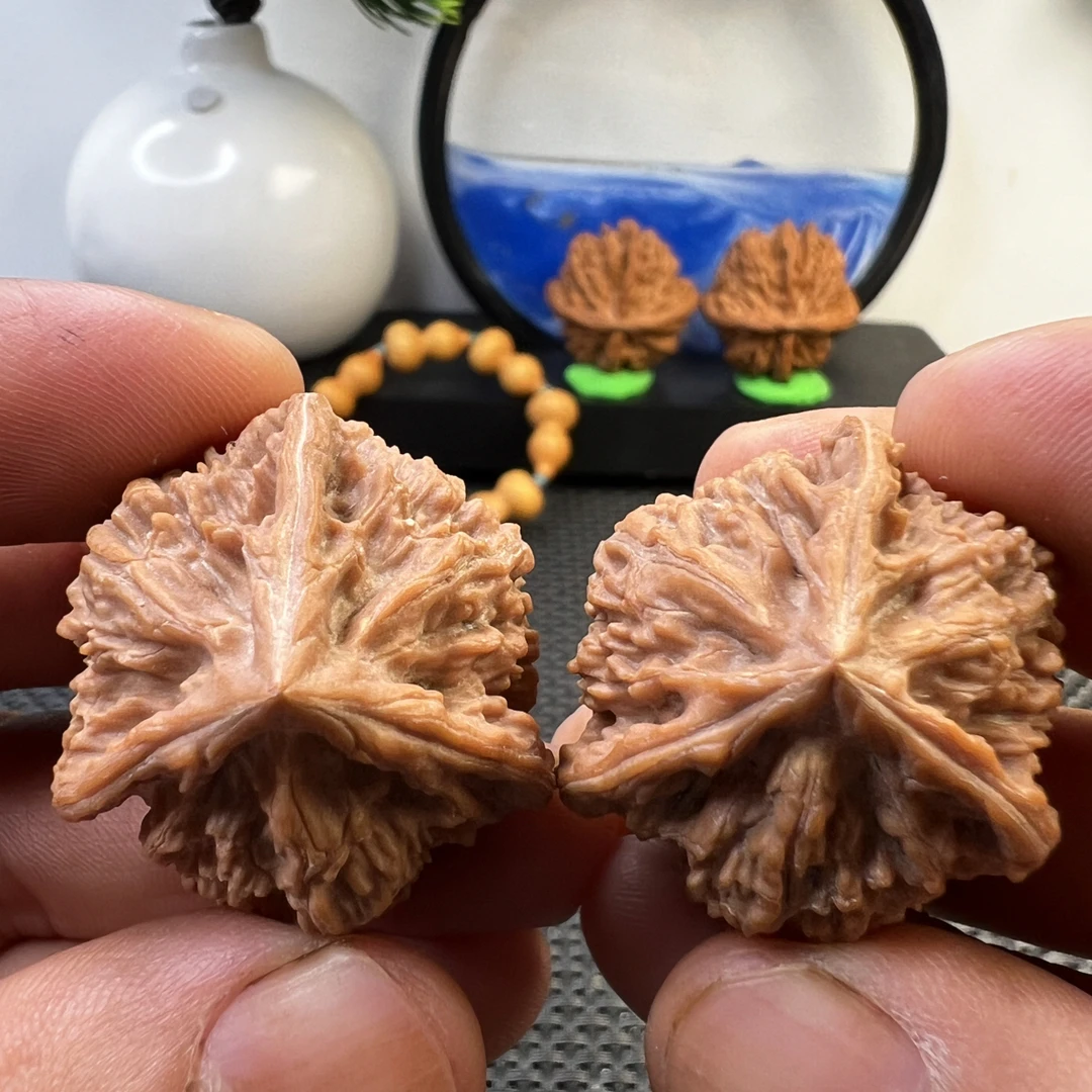 文玩核桃全品文山三棱33尺寸