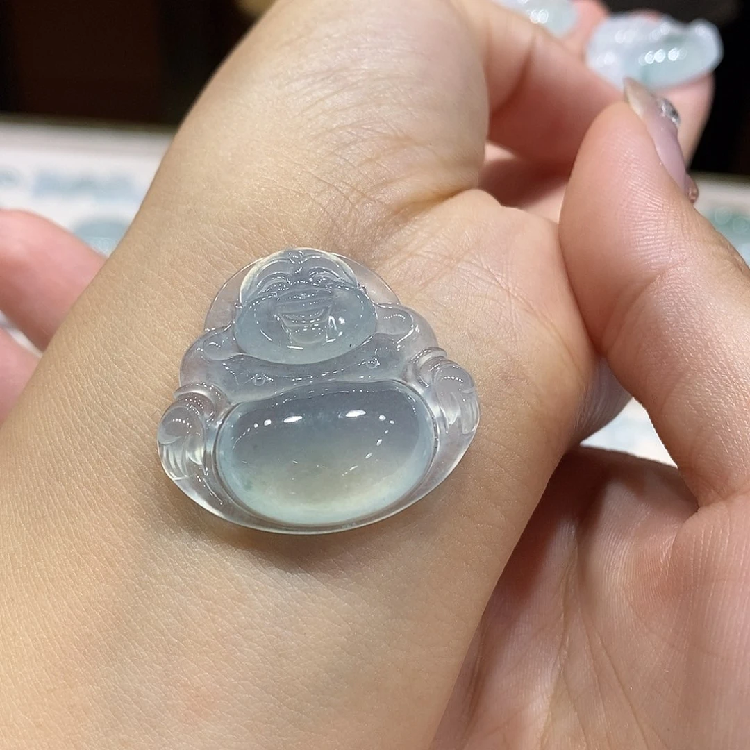 定制翡翠未镶嵌冰饱满