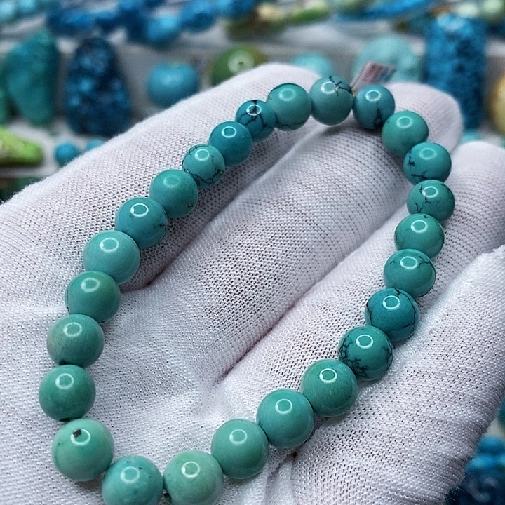 绿松石未镶嵌天然原矿 地大质检