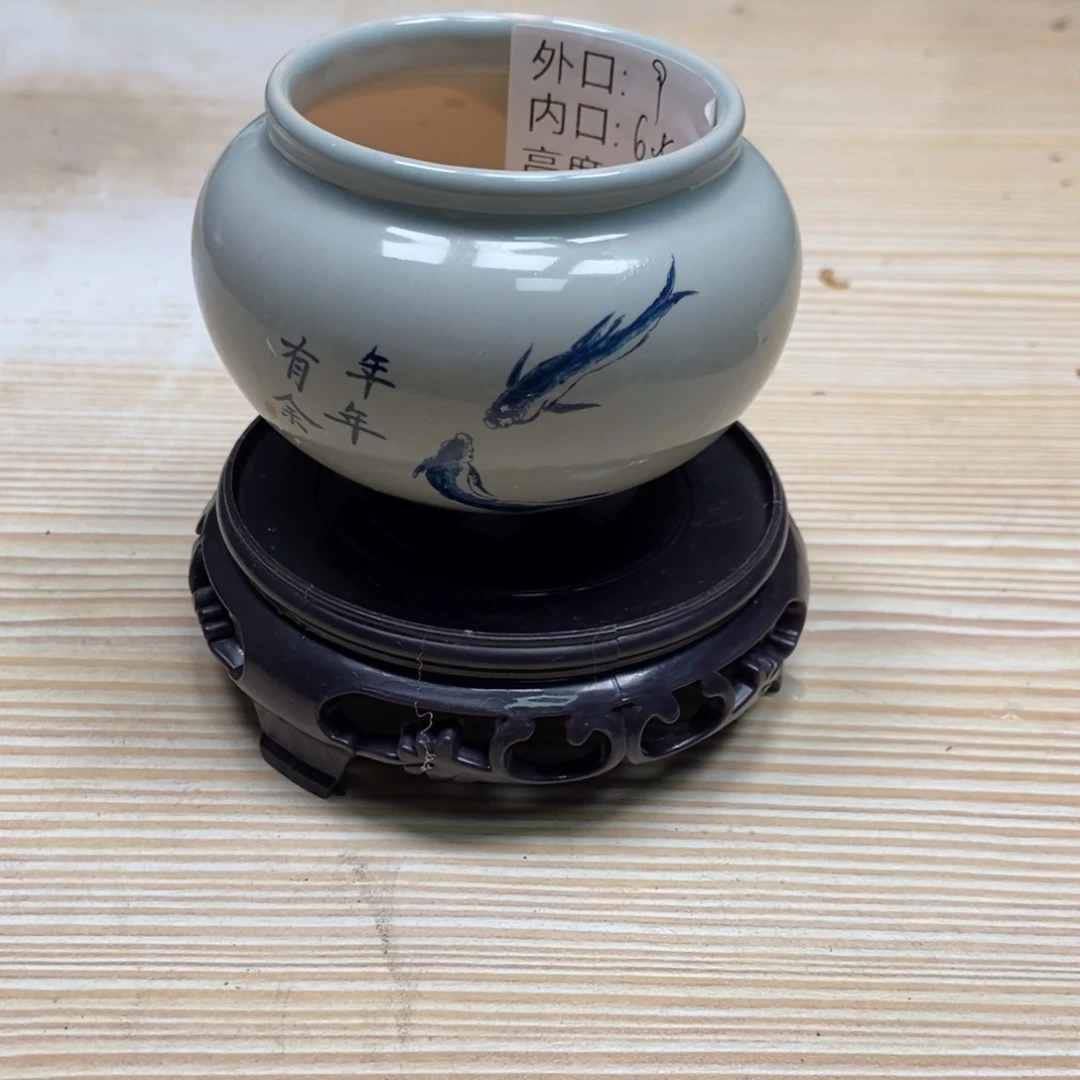 瓷片陶瓷花盆陶瓷艺术