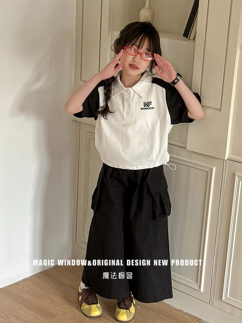 62184休闲套装女童童装时尚夏季韩版儿童