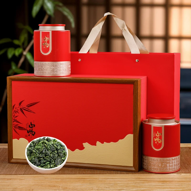 安溪茶叶铁观音浓香型茶叶乌龙茶高档礼盒装500g送礼送长辈