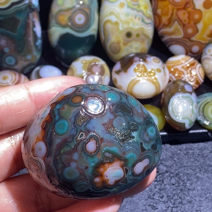 玛瑙/玉髓未镶嵌吊坠(不含链)197