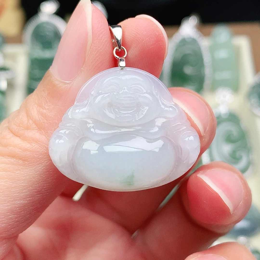 翡翠未镶嵌颈饰吊坠