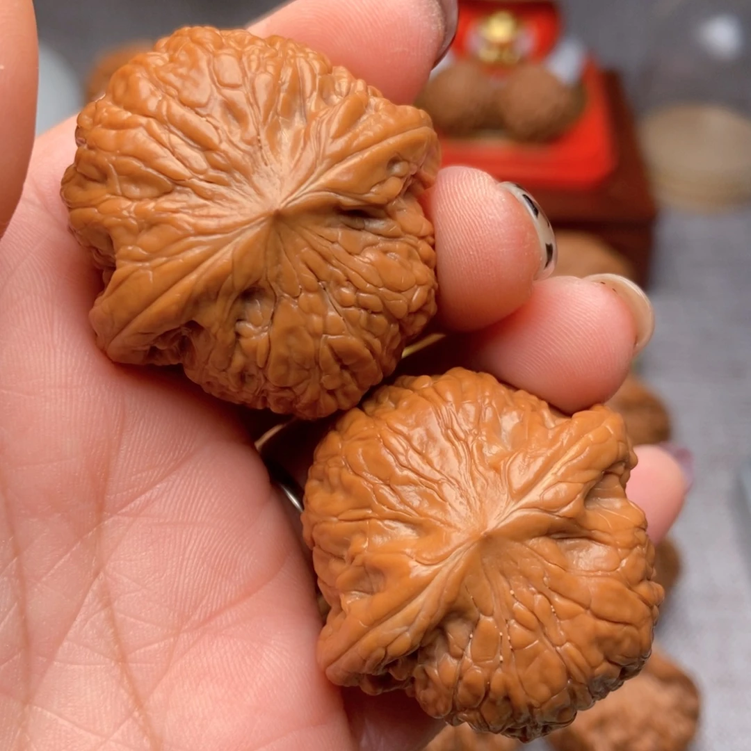 文玩核桃把件38全品铁锤